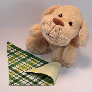 Dog Bandana Green Plaid