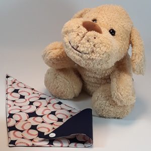 baseball pattern bandana